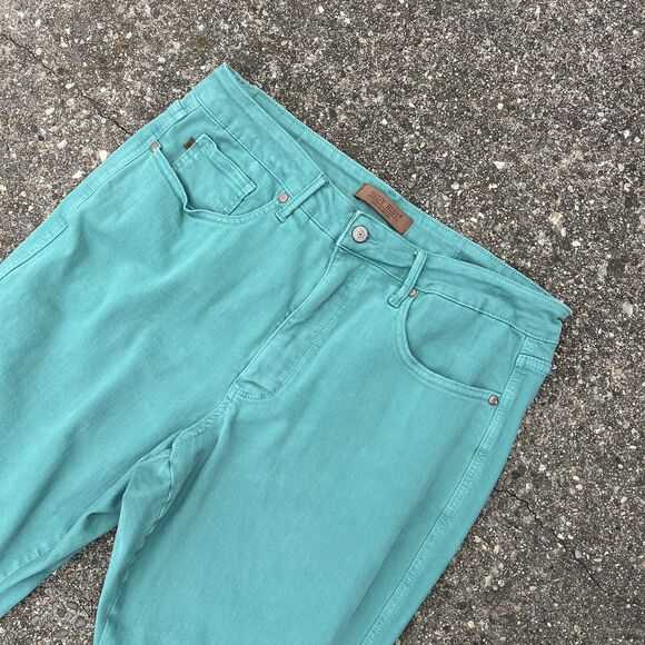 Judy Blue Jeans Flare High Waist Tummy Control Garment Dyed - Picture 4 of 9